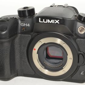 260167★極上★パナソニック ミラーレス一眼カメラ ルミックス GH4 ボディ ブラック DMC-GH4-K