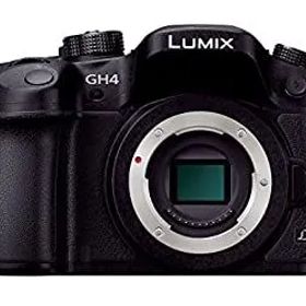 【中古】 パナソニック ミラーレス一眼カメラ ルミックス GH4 ボディ ブラック DMC-GH4-K