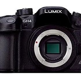 【中古】パナソニック ミラーレス一眼カメラ ルミックス GH4 ボディ ブラック DMC-GH4-K