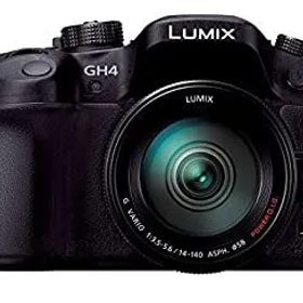 【中古】パナソニック ミラーレス一眼カメラ ルミックス GH4 レンズキット 標準ズームレンズ付属 ブラック DMC-GH4H-K