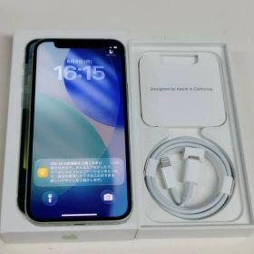 【SIMフリー】iPhone 12 mini/A2398/64GB/グリーン〈MGAV3J/A〉