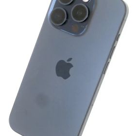 【Apple】アップル『iPhone 15 Pro / 6.1inch / 256GB / SIMロック解除済 au / ブルーチタニウム』MTUG3J/A 2023年9月発売 スマートフォン 1週間保証【中古】