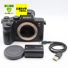 [S数6,848回] SONY α7III ボディ ブラック ILCE-7M3 ミラーレス一眼 #086VV0627