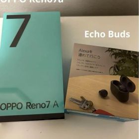 OPPO Reno7 A ブルー 128 GB SIMフリー+Echo Buds