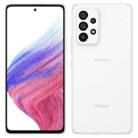 【新品・未使用】 Galaxy A53 5G SC-53C オーサムホワイト SIMフリー