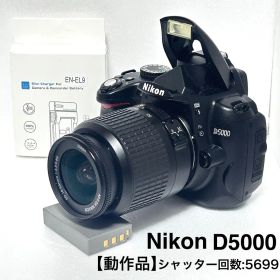 美品 動作品 Nikon D5000 レンズキット シャッター回数5699