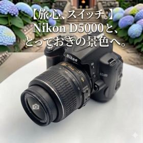 Nikon D5000✨シャッター数1176回♪新品SD付一眼レフ ニコン