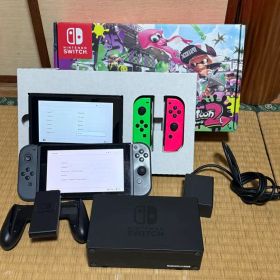 Nintendo Switch Splatoon カラー 本体 2台 セット