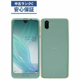 【中古】【可】 AQUOS R2 SHV42 64GB SHV42 グリーン au版 au