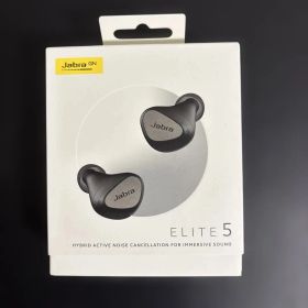 Jabra Elite 5 ワイヤレスイヤホン 包装箱・付属品・説明書一式付き