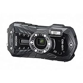 RICOH 防水デジタルカメラ RICOH WG-50 ブラック 防水14m耐ショック1.6m耐寒-10度 RICOH WG-50 BK 04571