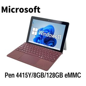 マイクロソフト Surface Go 10型 Pentium 4415Y/8GB/128GB eMMC/Windows11/WPS Office搭載 Webカメラ 中古ノートパソコン
