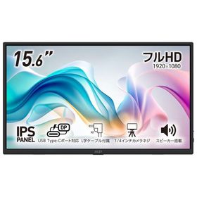 MSI｜エムエスアイ モバイル液晶ディスプレイ(15.6型/ IPS/ FullHD 1920×1080/ 60Hz/ 4ms)(ブラック) PROシリーズ PRO-MP165-E6 返品種別A