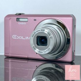 【美品】CASIO カシオ EXILIM エクシリム EX-ZS5 ピンク コンデジ デジカメ 中古カメラ 動作確認済み 光学5倍ズーム レトロデジカメ 平成レトロ 可愛いカメラ