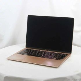 【中古】Apple(アップル) MacBook Air 13.3-inch Early-2020 MWTL2J／A Core_i3 1.1GHz 8GB SSD256GB ゴールド 〔10.15 Catalina〕 【377-ud】