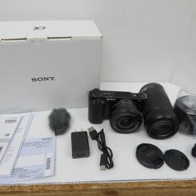 ソニー ZV-E10Y ダブルズームレンズキット ブラック ミラーレス 358