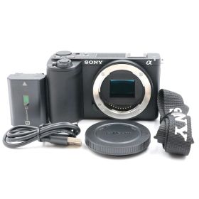 ■新品同様■ SONY VLOGCAM ZV-E10 II ボディ ブラック ZV-E10M2 ミラーレス一眼カメラ ソニー