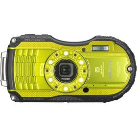 RICOH 防水リコー WG-4 防水リコー WG-4 ライムイエロー 良品 動作確認済み 1ヶ月保証付 高性能