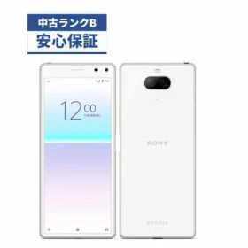 【中古】【良品】 Xperia 8 SOV42 64GB SOV42 ホワイト au版 au