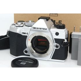 【全額返金保証】美品｜OMシステム OM SYSTEM OM-5 ボディ [シルバー] CA01-R5625-2P4