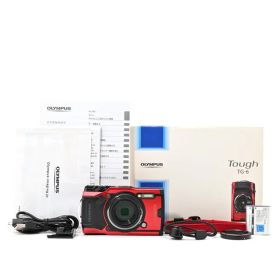 ＜美品＞ OLYMPUS Tough TG-6 レッド｜防水デジタルカメラ｜耐衝撃・アウトドア対応｜動作快調｜外観極美品｜光学良好｜安心して使える高コンディション