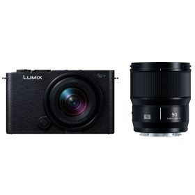 Panasonic パナソニック DC-S9W-K(ジェットブラック)LUMIX S9 ダブルレンズキット 【パナソニック正規取扱店】 フルサイズミラーレス一眼カメラ ルミックス