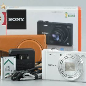 【中古】SONY ソニー Cyber-shot DSC-WX350 ホワイト コンパクトデジタルカメラ 元箱付き 多言語対応
