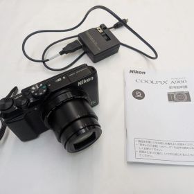 N【保管品】NIKON COOLPIX A900 ブラック コンデジ コンパクト デジタルカメラ ジャンク品