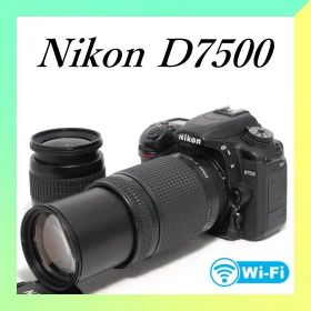 ✨Nikon D7500✨ダブルズーム✨ショット数少✨高性能✨一眼レフ