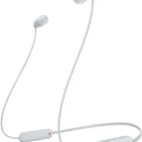 【新品】ソニー ワイヤレスイヤホン WI-C100:Bluetooth対応/25時間スタミナ/IPX4防滴/DSEE搭載 ホワイト WI-C100 WZ