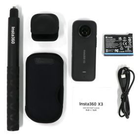 Insta360 X3 360度カメラ アクセサリーセット insta360-one-x3 整備済みアウトレット品 [良い(B)]