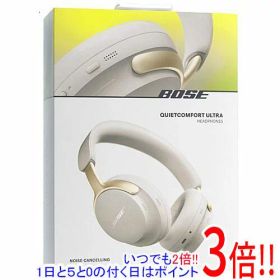 【中古】BOSE 完全ワイヤレスヘッドホン QuietComfort Ultra Headphones サンドストーン 未使用