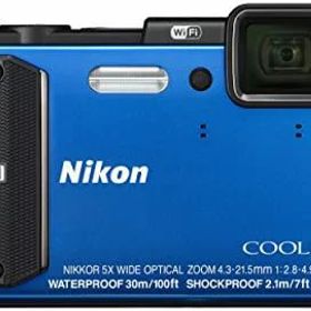 【中古】Nikon デジタルカメラ COOLPIX AW130 ブルー ブルー カメラ 中古 人気 おすすめ 高画質