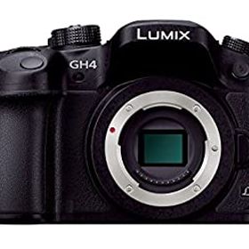 【中古】パナソニック ミラーレス一眼カメラ ルミックス GH4 ボディ ブラック DMC-GH4-K