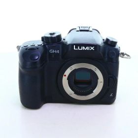 【中古】 (パナソニック) Panasonic LUMIX DMC-GH4 ボディ ブラック【中古カメラ デジタル一眼】 ランク：B