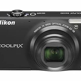【中古】NikonデジタルカメラCOOLPIX S6100 ノーブルブラック S6100BK