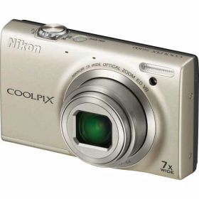 【中古】「非常に良い」Nikon Coolpix s6100 16 MPデジタルカメラwith 7 x NIKKOR広角光学ズームレンズと7.6 CM touch-panel LCD
