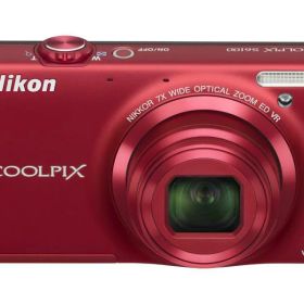 【中古】NikonデジタルカメラCOOLPIX S6100 スーパーレッド S6100RD