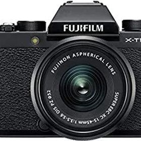 【中古】 FUJIFILM 富士フイルム ミラーレス一眼 X-T100レンズキット ブラック X-T100LK-B