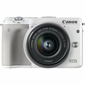 【中古】キヤノン Canon EOS M3 ホワイト レンズキット ホワイト カメラ 中古 人気 おすすめ 高画質