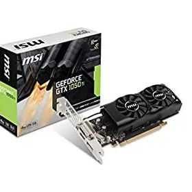 【中古】 MSI ロープロファイル対応 グラフィックスカード GEFORCE GTX 1050 TI 4GT LP