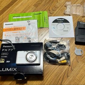【極美品】Panasonic LUMIX DMC-FX77 ホワイト 動作確認済