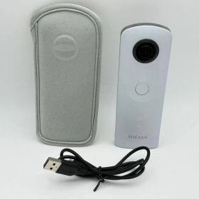 【動作確認済】RICOH THETA SC ホワイト リコー シータ 360度カメラ