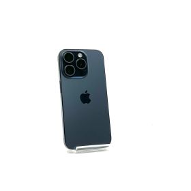【全額返金保証】【最速発送】 iPhone 15 Pro 256GB ブルーチタニウム SIMフリー 白ロム 美品 動作確認済 84%
