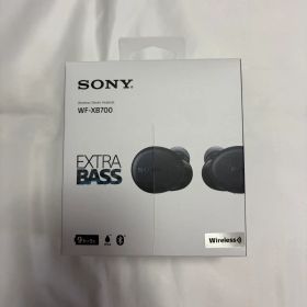 メーカー交換品・未使用 SONY WF-XB700 ワイヤレスイヤホン ブラック
