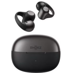 Shokz SKZ-EP-000069 OpenDots 2 イヤーカフ型 球面音響設計 11.8mmドライバー搭載 Bluetooth対応 Black