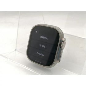 【中古】Apple Apple Watch Ultra2 49mm Cellular チタニウムケース/ブルー/ブラックトレイルループ(M/L) MRF63J/A【千葉】保証期間1ヶ月【ランクB】
