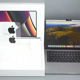 元箱付 Apple アップル MacBook Pro 14.2インチ MKGP3J/A スペースグレイ Apple M1 SSD 512GB 16GB ノートPC