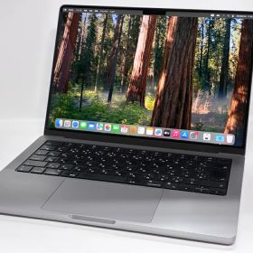 Apple MacBook Pro 14インチ(M1 Pro, 2021) スペースグレイ MKGP3J/A CTO: Apple M1 Pro, 16GB メモリ, 1TB SSD, Touch ID, macOS【中古】