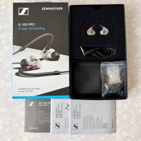 SENNHEISER IE 100 PRO Clear 有線イヤホン 美品